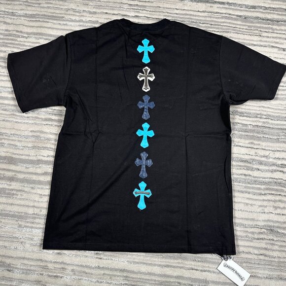 Chrome Hearts Multi Cross Blue White Colorway Mens Size Large - Picture 2 of 3